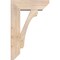 Ekena Millwork Legacy Slat Smooth Bracket w/ Offset Brace, Douglas Fir, 7 1/2"W x 22"D x 34"H BKT0806X22X34LEC06SDF - alternate 4